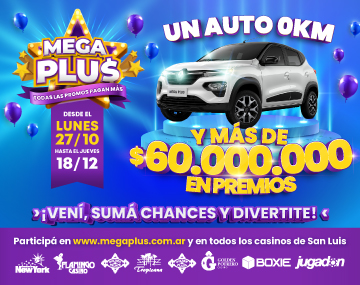 Mega Plus - Más de 60 millones en premios (Mobile)